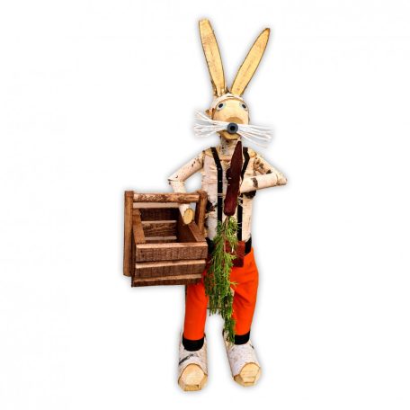 Húsvéti nyuszi fából 80 cm