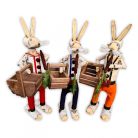 Húsvéti nyuszi fából 80 cm