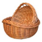 Woven round bowl in various sizes