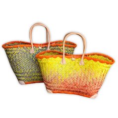 Bunte Strandtasche