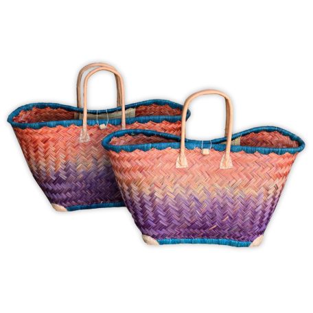 Színes strandtáska