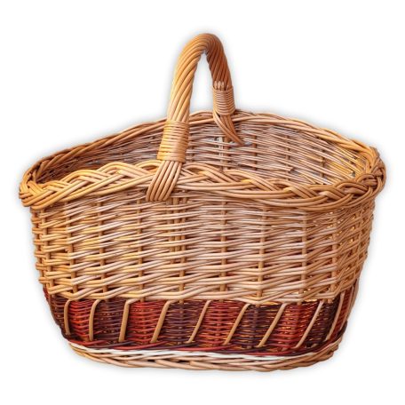 Shopping basket with a choice of patterns