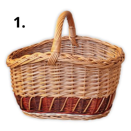 Einkaufskorb mit wählbarem Muster