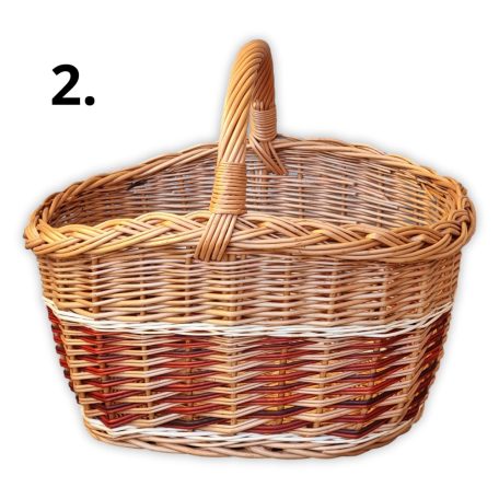 Einkaufskorb mit wählbarem Muster