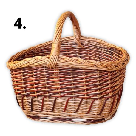 Einkaufskorb mit wählbarem Muster