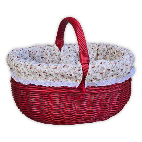 Einkaufskorb mit Innenfutter