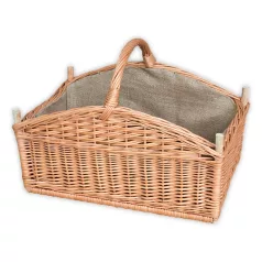 Kandalló kosár béléssel 60x35x30(40)cm