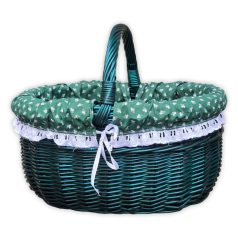 Green Einkaufskorb mit Innenfutter