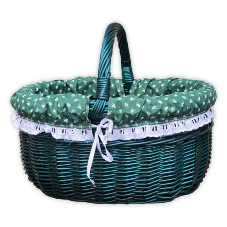 Green Einkaufskorb mit Innenfutter