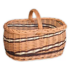Extra large shopping basket 50x34x24(35)cm