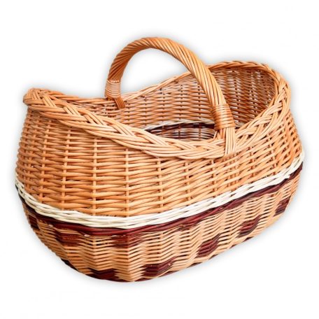 Large shopping basket 55x42x24(38)cm