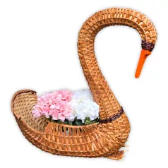 Swan flower holder in several sizes