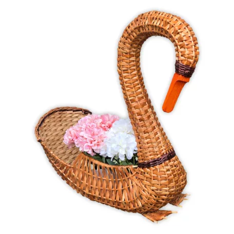 Swan flower holder in several sizes