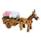 Pferdewagen-Pflanzgefäß in verschiedenen Größen