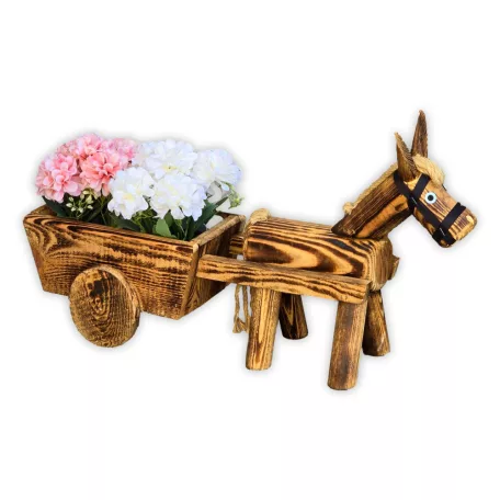 Pferdewagen-Pflanzgefäß in verschiedenen Größen