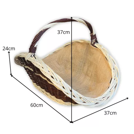 Kandalló kosár több méretben béléssel