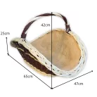 Kandalló kosár több méretben béléssel