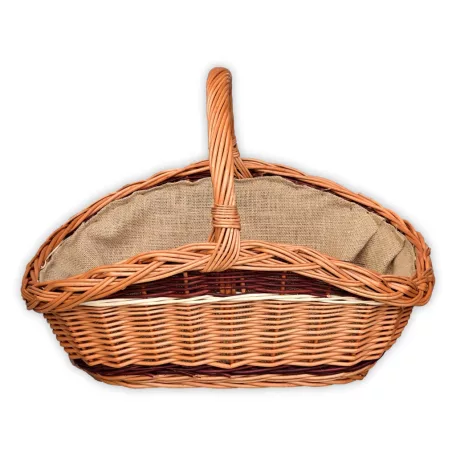 Kandalló kosár béléssel 60x42x27(42)cm