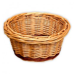 Round storage basket 16x8cm