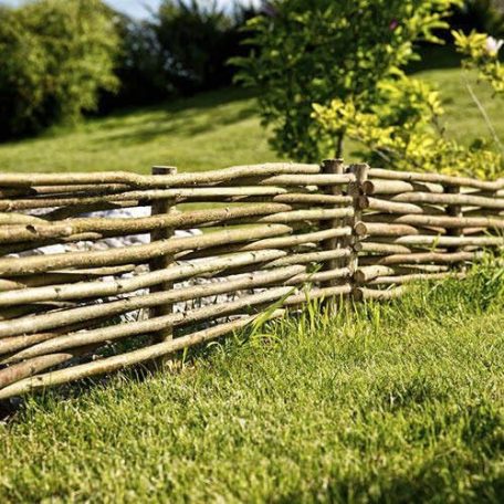 Ágyásszegély , Kerti szegély mogyorófa 20x100 cm