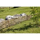 Ágyásszegély , Kerti szegély mogyorófa 20x100 cm