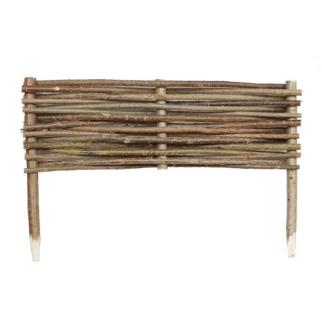 Ágyásszegély , Kerti szegély mogyorófa 20x100 cm