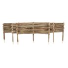 Ágyásszegély , Kerti szegély mogyorófa 20x100 cm