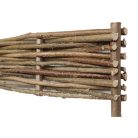 Ágyásszegély , Kerti szegély mogyorófa 20x100 cm