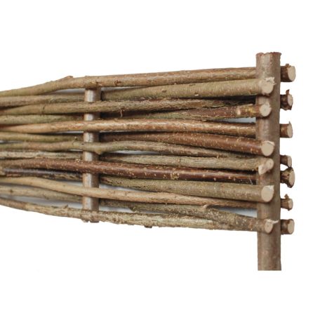 Ágyásszegély , Kerti szegély mogyorófa 20x100 cm