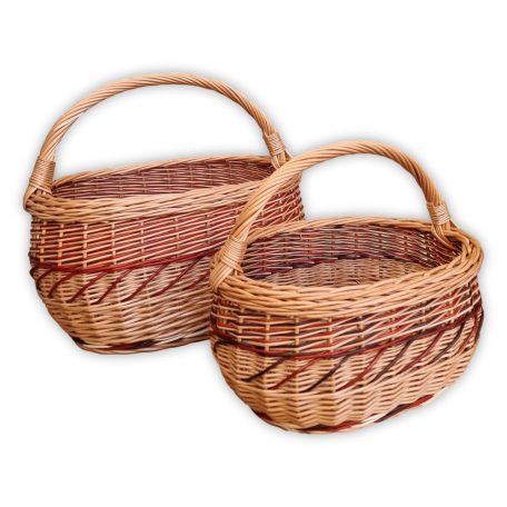 Shopping basket in several sizes
