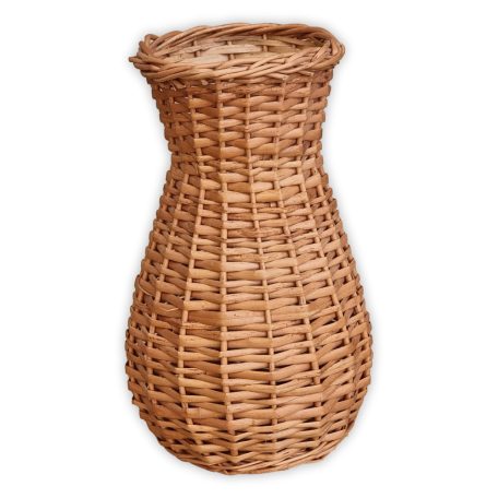 Flechtwerk-Vase (22x10cm)