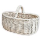 Gombász kosár több méretben (fehér)