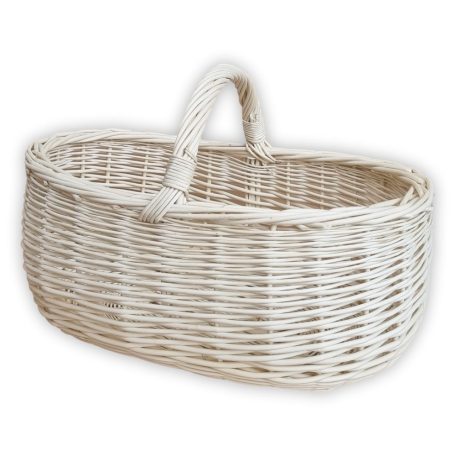 Gombász kosár több méretben (fehér)