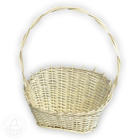 White gift basket in several sizes