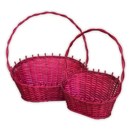 Borvörös ajándékkosár több méretben