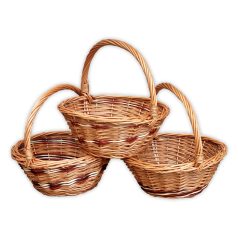 Kerek kosár gyerekeknek