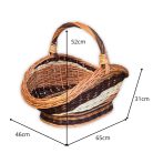 Kaminkorb 60x42x27(50)cm