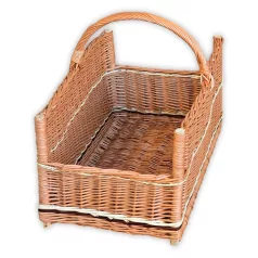 Kandalló kosár 60x35x30(40)cm