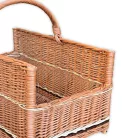 Kandalló kosár 60x35x30(40)cm