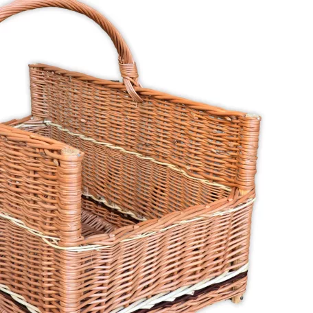 Kandalló kosár 60x35x30(40)cm