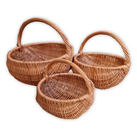 Round basket in several sizes