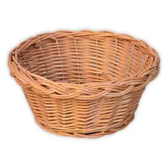 Fonott kerek tálka 18x8cm