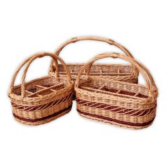 Beverage holder basket available in multiple sizes.