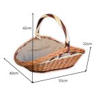 Kaminkorb in verschiedenen Größen + Auskleidung