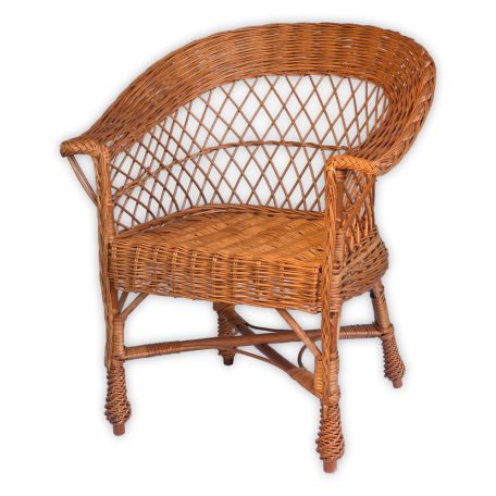 Fonott vessző fotel