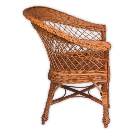 Fonott vessző fotel