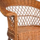 Fonott vessző fotel