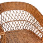 Fonott vessző fotel