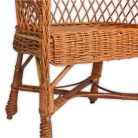 Fonott vessző fotel