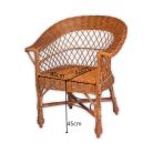 Fonott vessző fotel